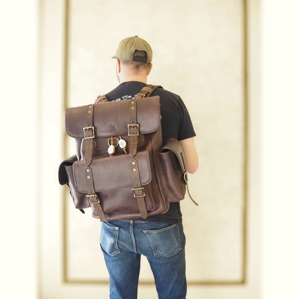 Bridges Backpack - Chocolate
