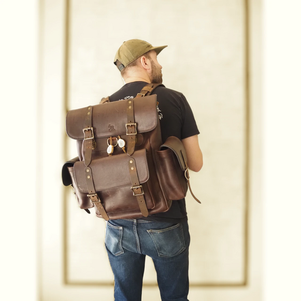 Bridges Backpack - Chocolate