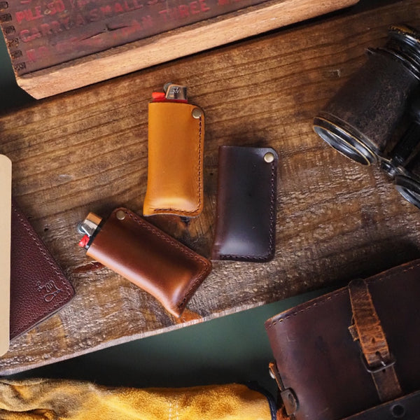 Leather Lighter Case