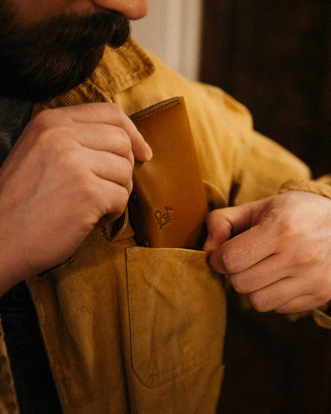 Hunley Leather Glasses Case