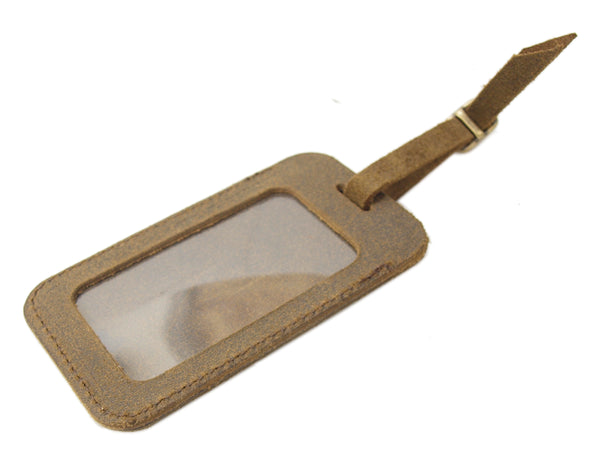 Leather Luggage Tag