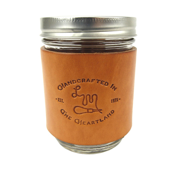 Mason Sleeves - Leather Mason Jar Cup Holder