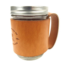 Mason Sleeves - Leather Mason Jar Cup Holder