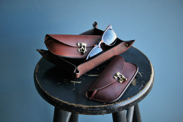 Lauden Leather Glasses Case