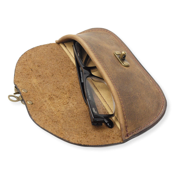 Lauden Leather Glasses Case