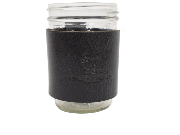 Mason Sleeves - Leather Mason Jar Cup Holder