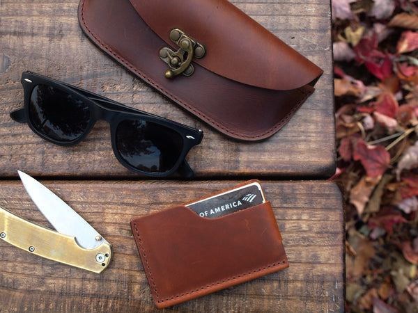 Lauden Leather Glasses Case