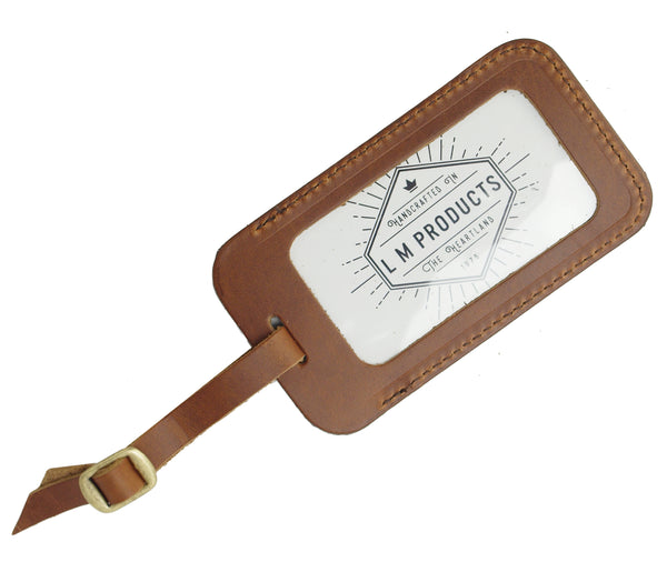 Leather Luggage Tag