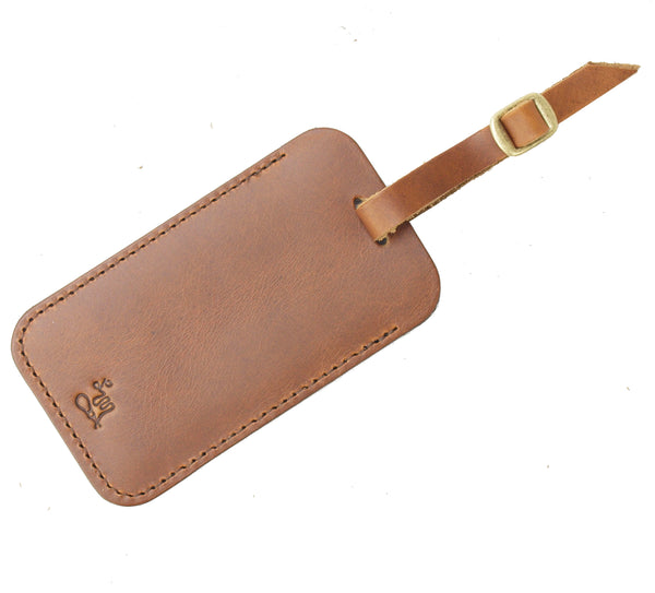 Leather Luggage Tag