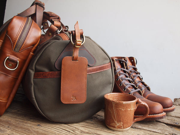 Leather Luggage Tag