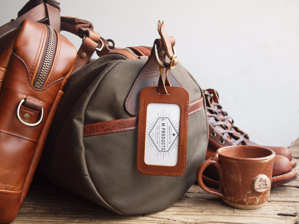 Leather Luggage Tag