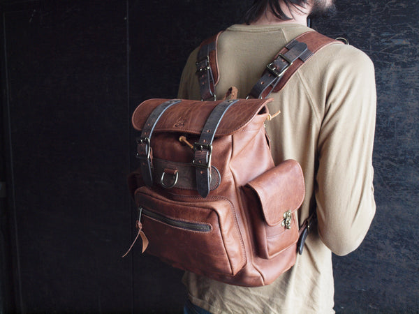 Bridges Backpack - Whiskey