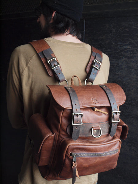 Bridges Backpack - Whiskey