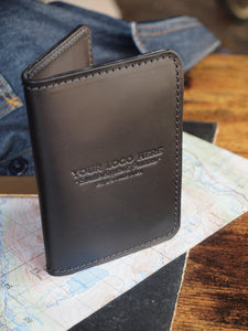 Custom Logo Leather Card Wallet