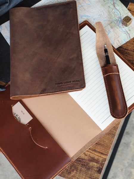 Custom Logo Leather Journal