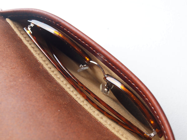 Lauden Leather Glasses Case