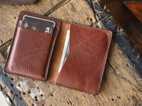 Handstitched Wallet - Hickory Rage