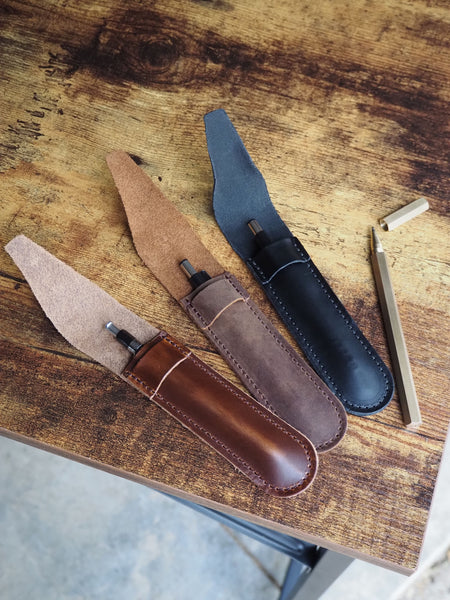 Custom Logo Leather Pen Case