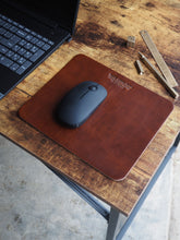 Custom Logo Leather Mouse Pad