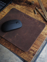 Custom Logo Leather Mouse Pad