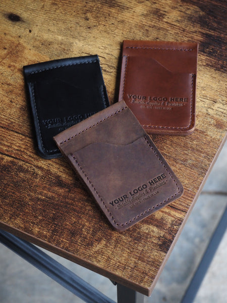 Custom Logo Card & Cash Wallet