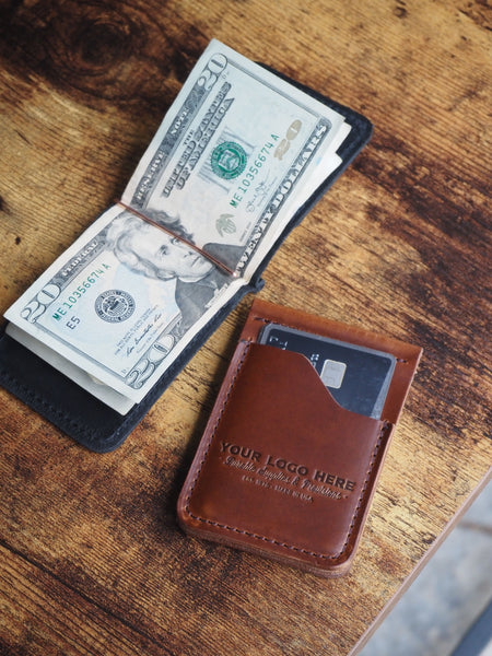 Custom Logo Card & Cash Wallet