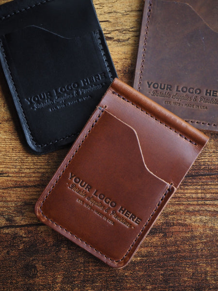 Custom Logo Card & Cash Wallet