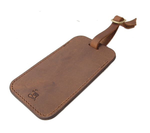 Leather Luggage Tag