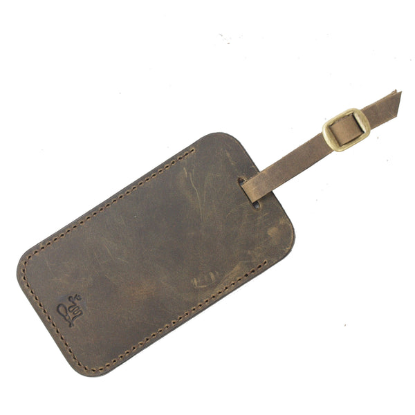 Leather Luggage Tag