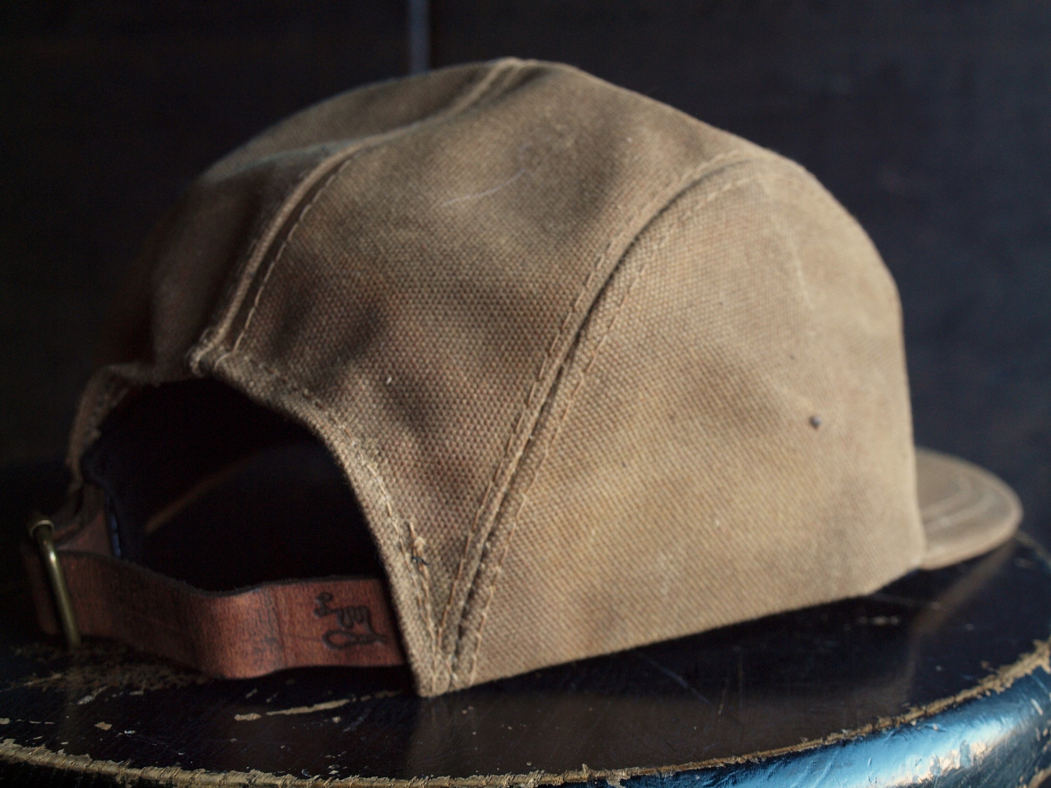 Waxed Canvas Cap – LM Leather Goods